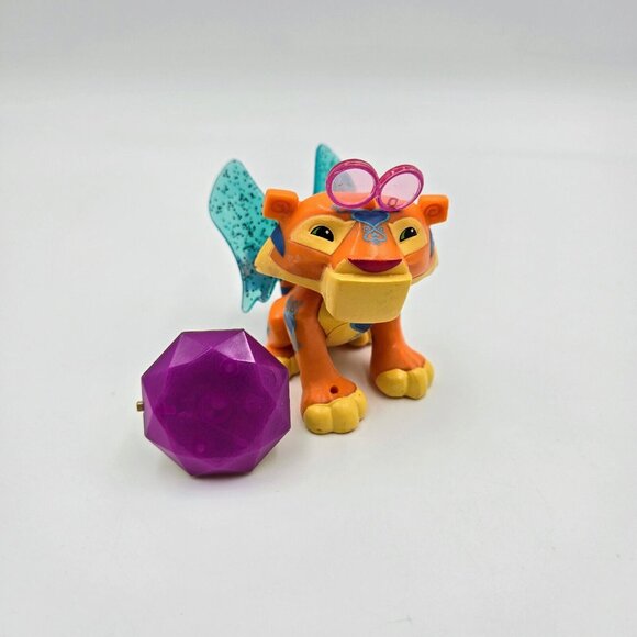 Animal Jam Sparkle Tiger With Light Up Ring Toy National Geographic Read - Picture 2 of 11